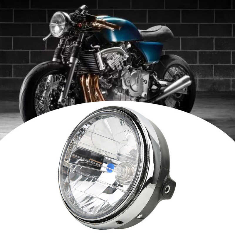 Retro Headlight Motorcycle Headlamp Front Headlight Fit for Honda CB400/Hornet 250/VTEC