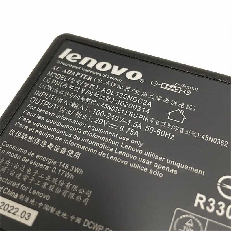 ❤ Universal Lenovo 20V 6.75A 135W Adl135ndc3a USB Notebook Charger Laptop Adapter T440p Y50 70 R7