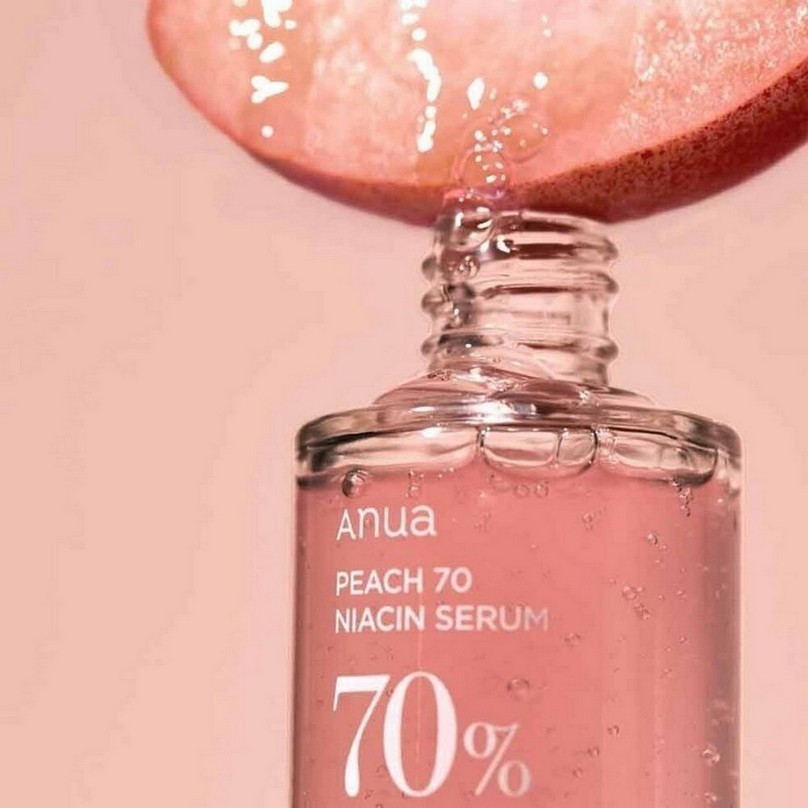 ♞,♘,♙ANUA PEACH 70 NIACIN SERUM 30ml +Anua Dark Spot Correcting Serum 10% Niacinamide 30ml  เซรั่มบ