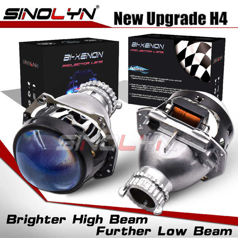 ❤ ❤ Car H4 Headlight Upgrade Hella 3R G5 D2s D2h HID Bi-Xenon Projector Blue Lens 3.0‘’ RHD