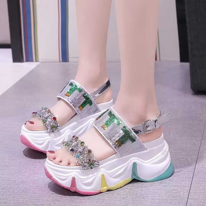 ❤ For Women 2020 Summer Fashion Platform High Heel Ins Sexy Women's Sandals