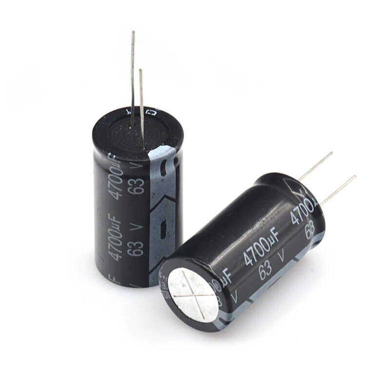 63V4700uf ตัวเก็บประจุอลูมิเนียมอิเล็กโทรไลติก22x40มม. 4700Uf63v 63V4700mf 4700Mfd63volt 63V4700mfd 