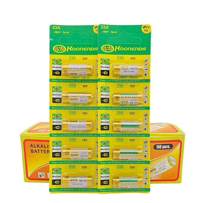 แบตเตอรี่23a 12V แบตเตอรี่อัลคาไลน์แบบแห้งหลัก L1028 21/23 A23 E23a K23a V23ga Gp23a Rv08 Lrv08ไฟฉาย