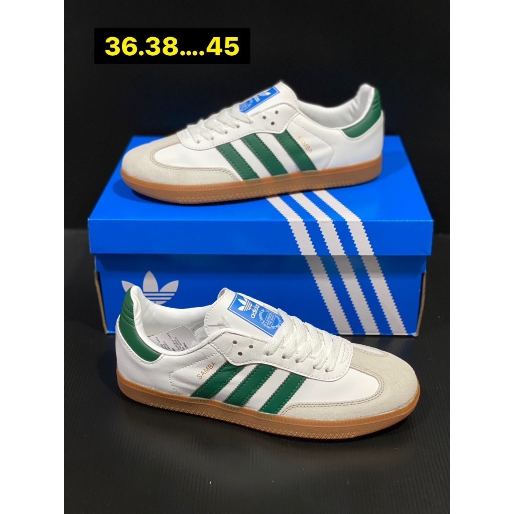 



 ♞,♘Aididas Samba OG รองเท้าอดิดาส แซมบ้า พร้อมกล่องและอุปกรณ์ครบ【รับประกันสินค้าตรงปกแท้100% S