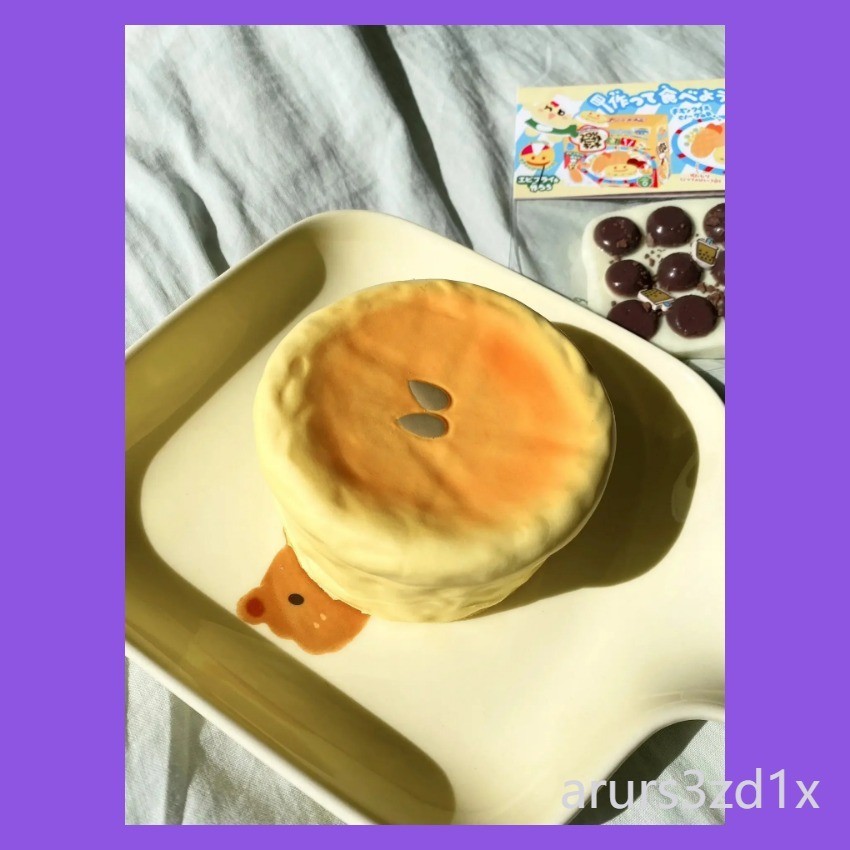 Squishy Slow Rising Squeeze Toy Melon Seeds Pudding Cake Fidget Toy Bread Bun Pastry Release Stress