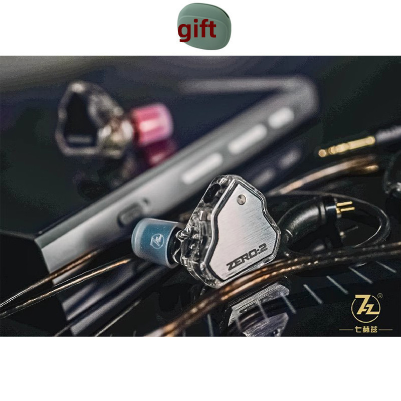 7hz ZERO 2 ZERO II แบบมีสาย HIFI Gaming Music หูฟังกีฬาอินเอียร ์