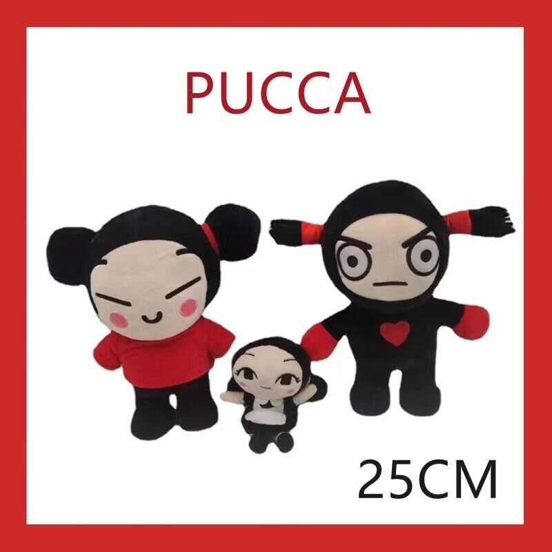 Pucca And Cute Garu Plush Toy Chinese Cartoon Doll Stuffed Figure Sleeping Pillow Wedding Couple Ki