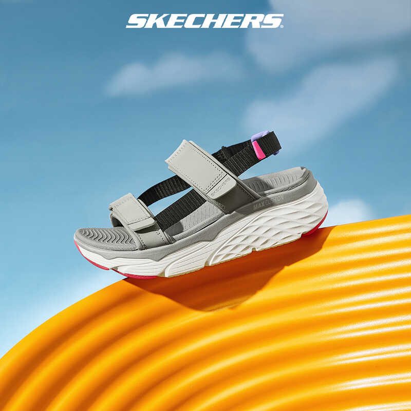 สเก็ตเชอร์ส รองเท้าแตะ Skechers ผู้หญิง On-The-Go Max Cushioning Sandal