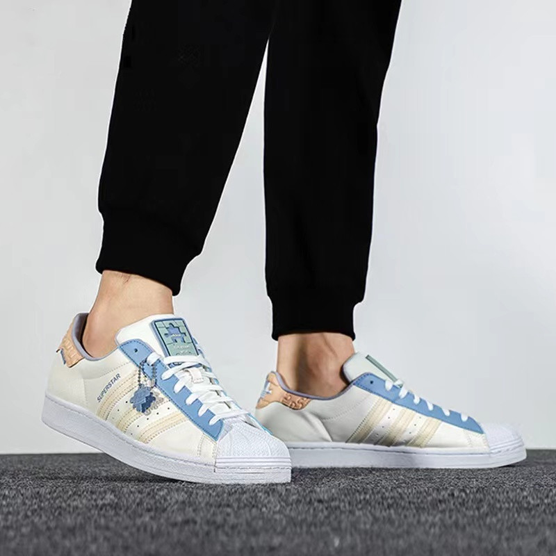 ♞,♘Adidas Superstar GZ3413 ของแท้  รองเท้าลำลอง รองเท้าผ้าใบ