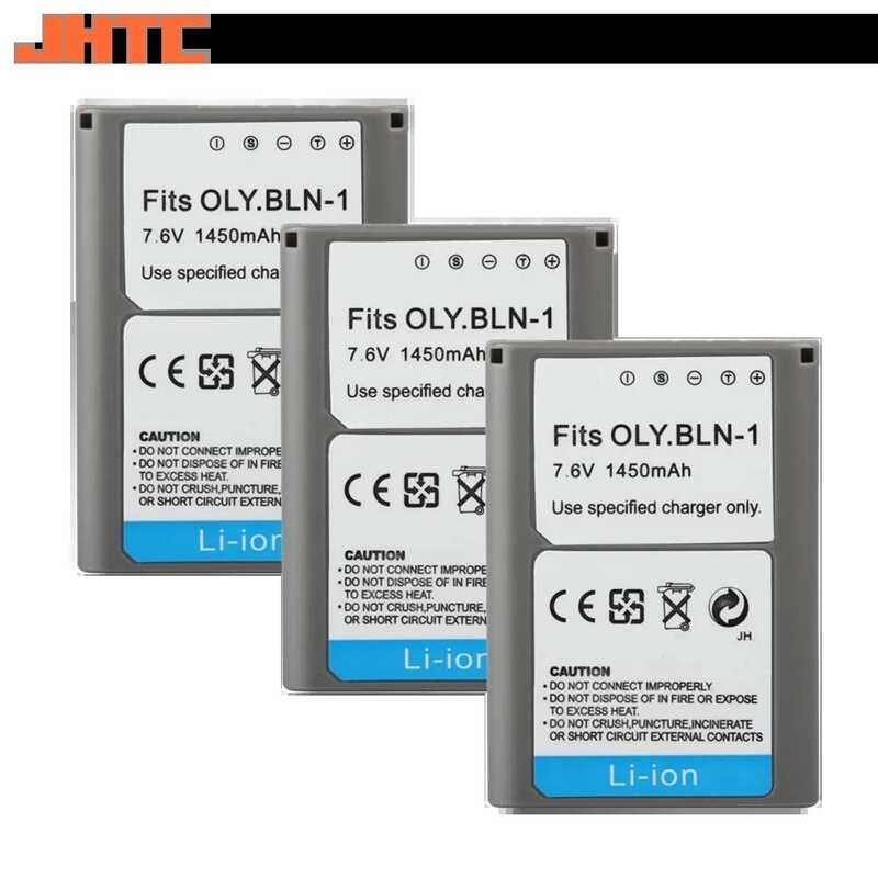 ❤️ แบตเตอรี่ Bln1 Bln-1 Ps-Bln1 PS 1450Mah สำหรับแบตเตอรี่แบบชาร์จไฟได้กล้อง Om-D Olympus E-M5