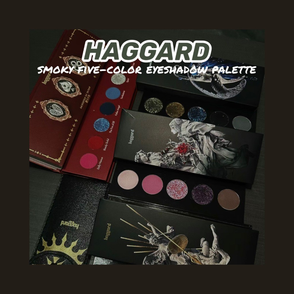 Haggard Smoky พาเลตต์อายแชโดว์ ห้าสี