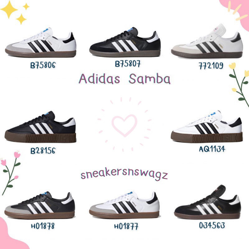 ♞แชทก่อนสั่ง Pre-order ️ รองเท้า Adidas Samba OG / Adidas Samba Vegan / Adidas Sambarose / Adidas S