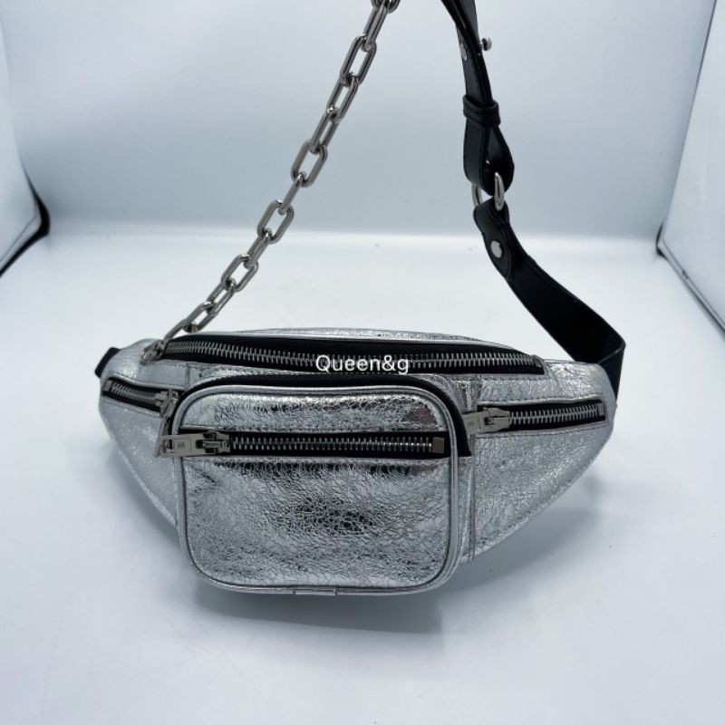 ♞2สีพร้อมส่ง สวยมาก Alexander wang Givenchy pandora vintage box crossbody bag กระเป๋าสะพายหนังแท้ ก