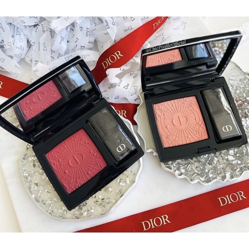 ♞,♘,♙แท้ป้ายไทย  Dior rouge blush limited edition #556 , #862
