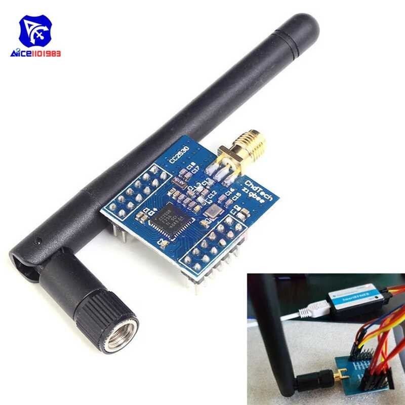 Cc2530 Zigbee UART Core Development Board Cc2530f256 Serial Port Wireless Module 2.4Ghz Antenna For 