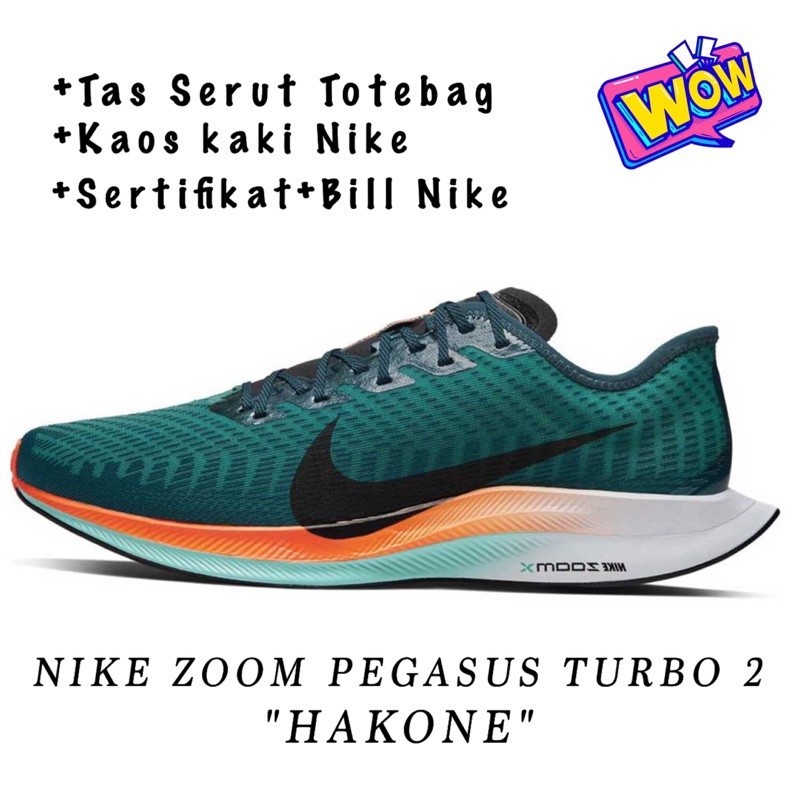Ventilate Nike AIR ZOOM PEGASUS TURBO 2 HAKONE