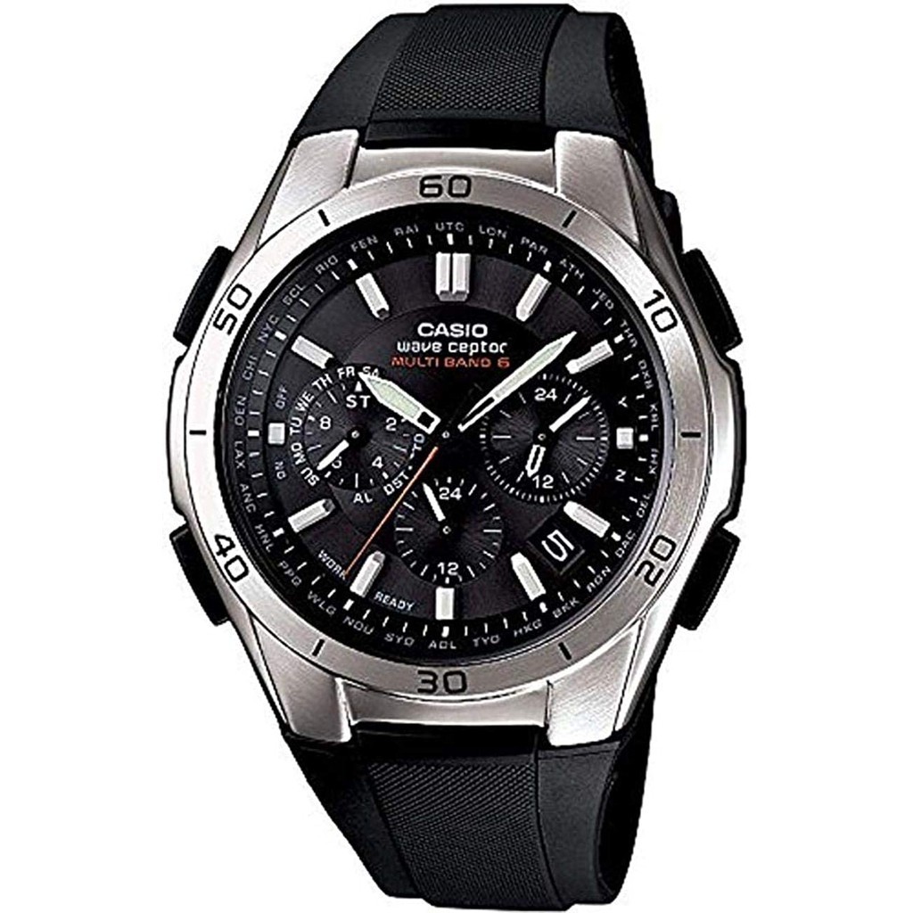 CASIO คาสิโอ WAVE CEPTOR ดูผู้ชาย WVQ-M410-1AJF w276