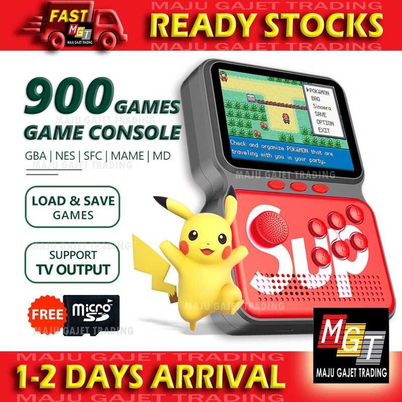 Product + Original FREE Shipping Game Console Gameboy M3 900 Retro Games Mainan Budak Gaming GBA Ad 