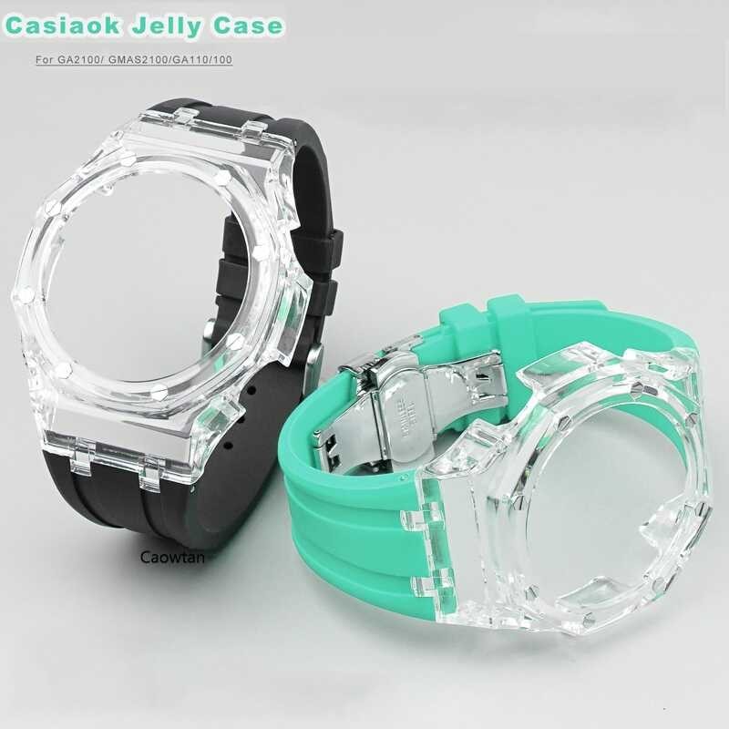 GA-2100 GA2100ล้างสายฝาสำหรับ G-SHOCK GA-2110 DIY ใหม่ดัดแปลงใส PC Case