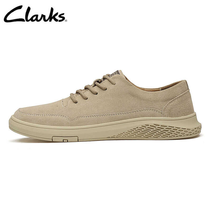 Clarks_ รองเท้าผู้ชายและผู้หญิงรองเท้าผ้าใบรองเท้าหนั