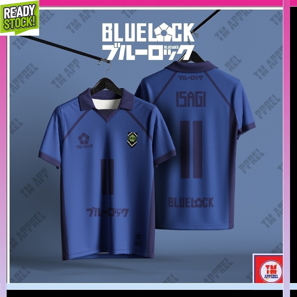 บลูล็อค!! Anime FULL SUBLIMATION JERSEY [2024 สินค้าขายดี]