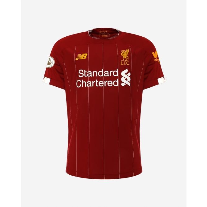 New Balance Liverpool FC 2019 เสื้อเชิ้ต แขนสั้น พิมพ์ลาย
