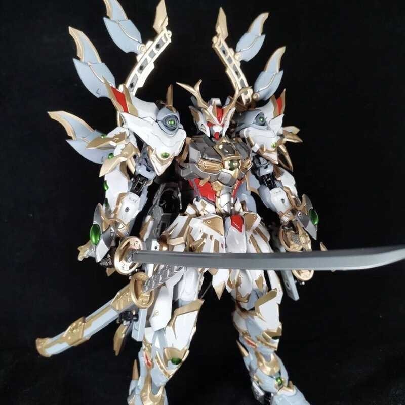 HG Gμndam MG Random Blind Box Friction Nuclear Cao Ren Lu Bu Guan Yu Dragon And White Model Gift B