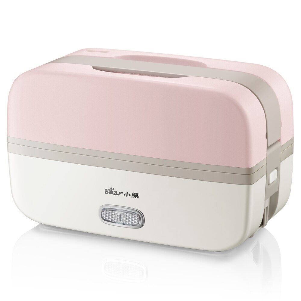 Bear/220V Lunch Box Multi functional Cooking Stone Portable Electric Heating Pot Stainless Steel Internal Trave