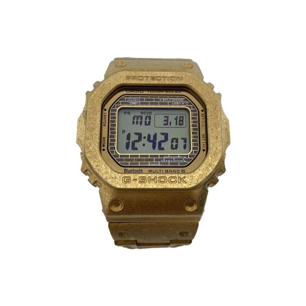 CASIO Wrist Watch G-Shock gmw-b5000 Gold Men's Limited Model Direct from Japan Secondhand