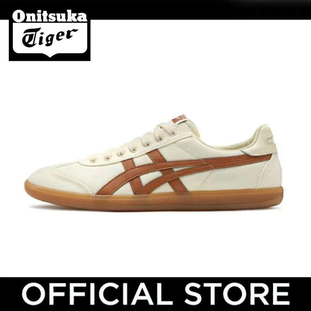 Onitsuka Tiger Tokuten Men and women shoes Casual sports shoes cream-brown【Οnitsuka store official】