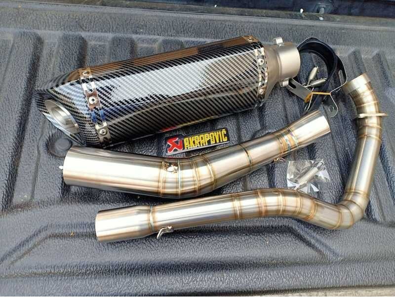 ❤ ชุดท่อexciter155 VVA (ยามาฮ่า เอ็กซ์ไซเตอร์ 155 วีวีเอ) สวม