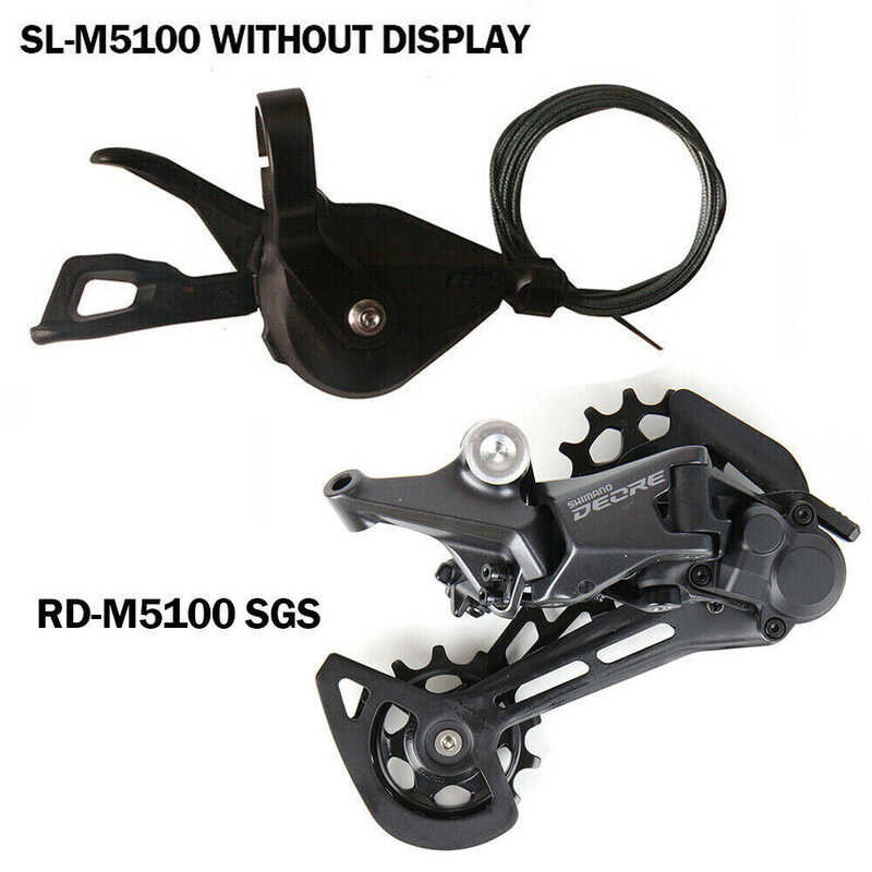 ❤ SHIMANO DEORE Shifter M5100 M5120 11 Speed Groupset SL Right Shift Lever RD SGS Rear Derailleur
