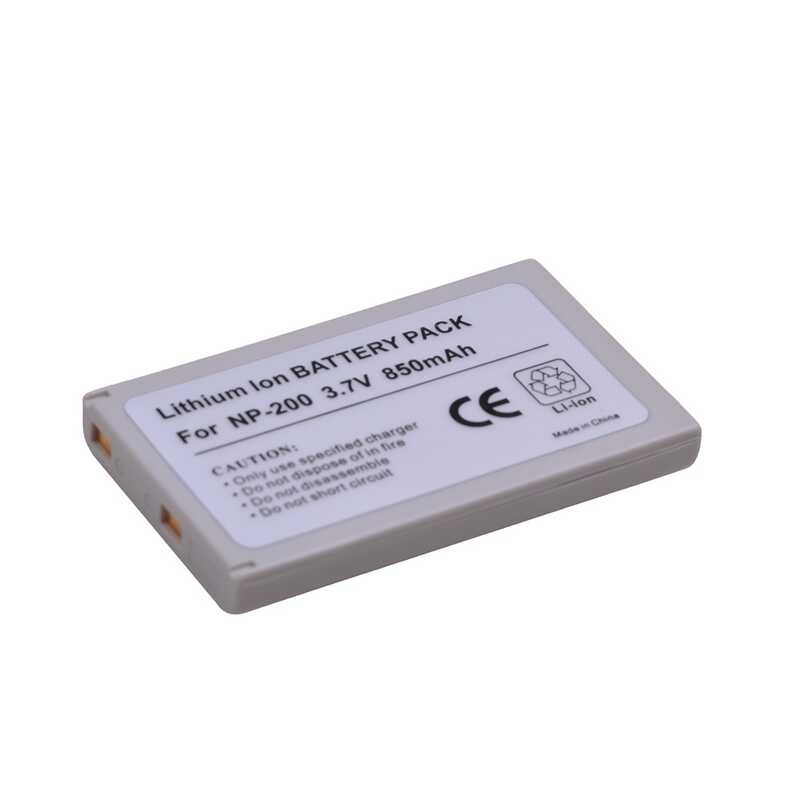 850Mah 2Pcs Np-200 Np200 Lithium Ion B Pack For Konicaminolta Dimage Xg X Xi Xt Xt Biz X20 X2 i t t 