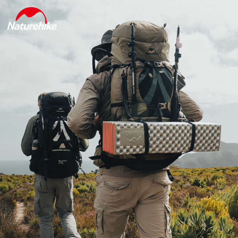 ชุดปีนเขาสำหรับกลางแจ้ง,ใหม่70ลิตร + Naturehike 5L NH70B070-B พร้