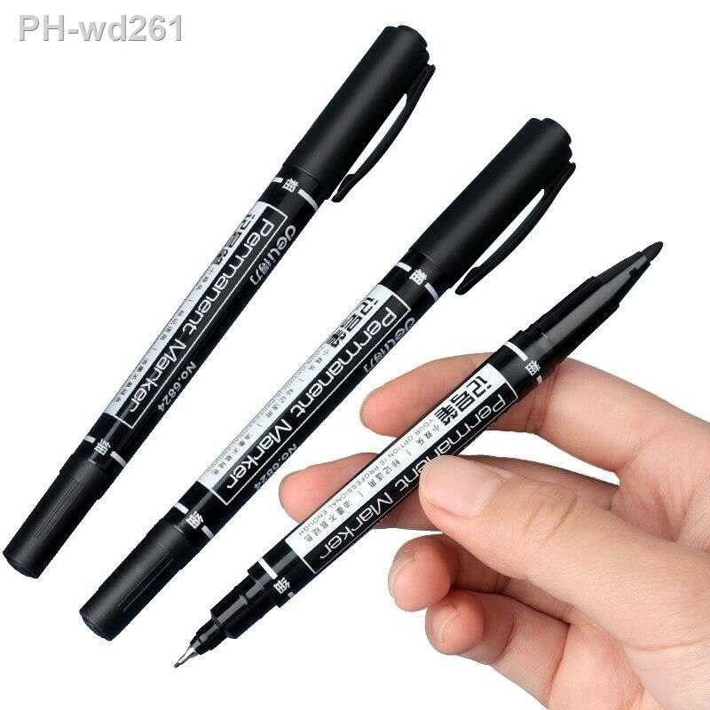 Side Dual Marker Pens Black Felt Tip Pens Black Dual Tip Brush Pens Art Markers Brush Fine Tip Blac s