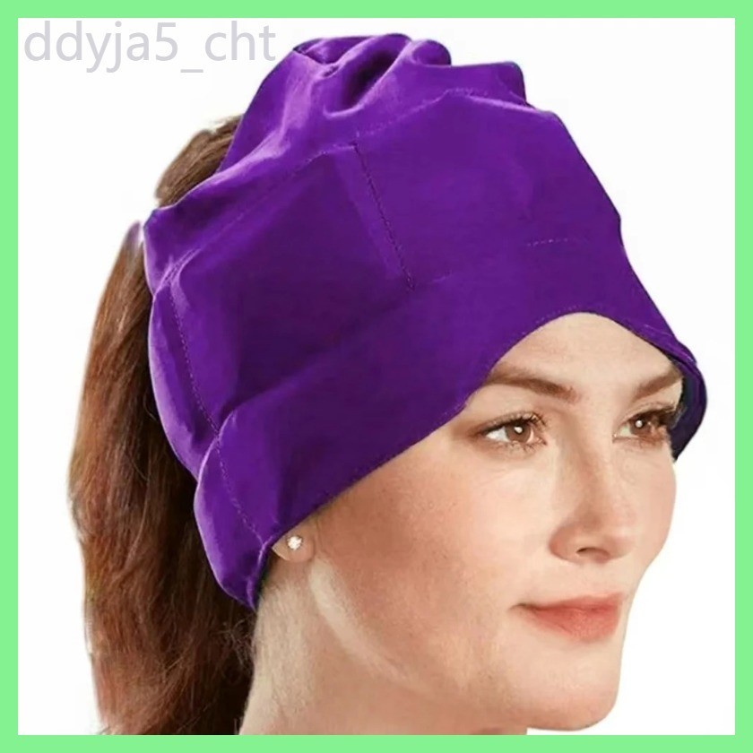 Headache and Migraine Relief Hat Ice Mask Or Cap Used For Migraines And Tension Headache Relief Hot