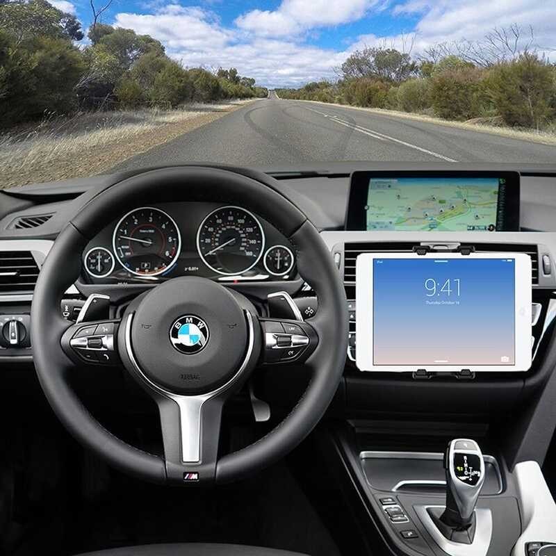 4 - Universal 12.9 Inch Stands Holder Car CD Slot Tablet Bracket Mobile Phone Mount For Ipad Mini P