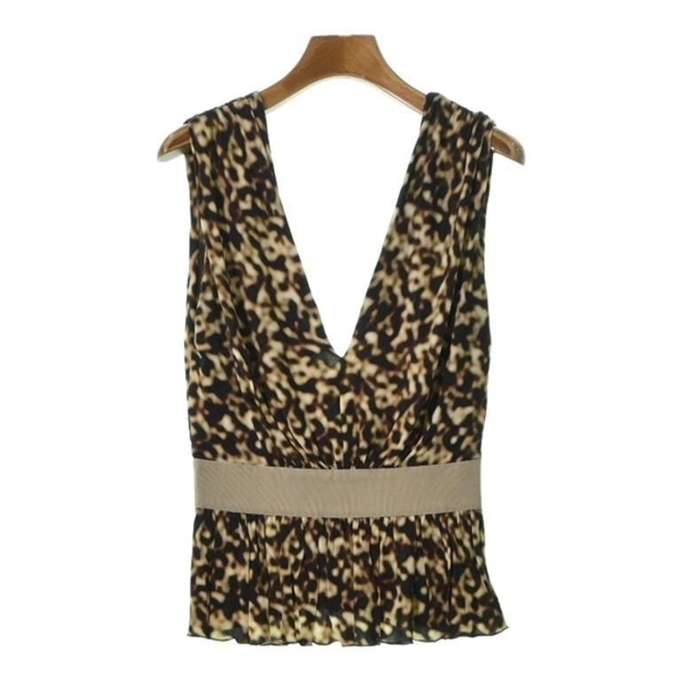 RtA Alberta Ferretti I Blouse Women black Panther brown Direct from Japan Secondhand