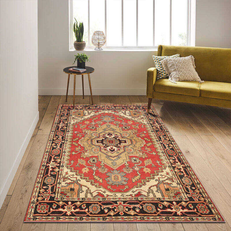 Moroccan (80X120cm) Nordic Style Carpet Antique Persian Bohemian Carpet, Balcony, Living Room Fabri 
