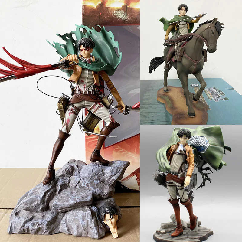 On Titan Attack รูป Action Figure Mikasa Ackerman Rival Shingeki No Kyojin รุ่นของเล่
