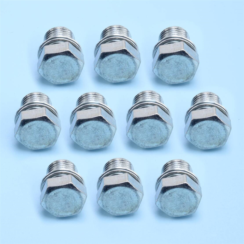 10pcs Decompression วาล์วปลั๊ก Fit สําหรับ Stihl 036 044 046 066 MS360 MS440 MS460 MS650 MS660