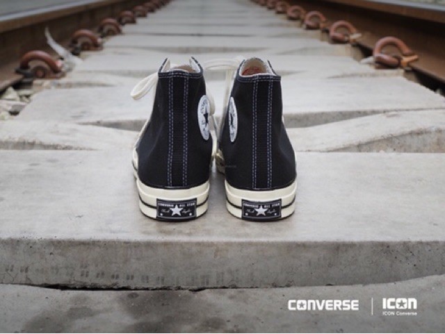 ♞,♘,Converse All Star 70 HI - Black รองเท้า sports