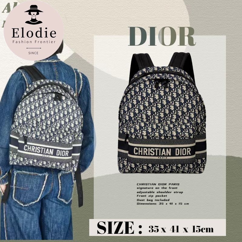 Dior กระเป๋าเป้สะพายหลัง เหมาะกับการเดินทาง สําหรับผู้หญิง M6104STZQ-M928 8APG