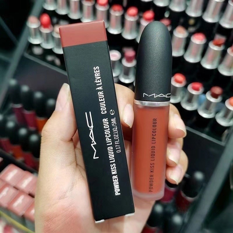 [100% Original] MAC Matte Lipstick 5ml/Powder Kiss Liquid Lipcolour/Lipstick
