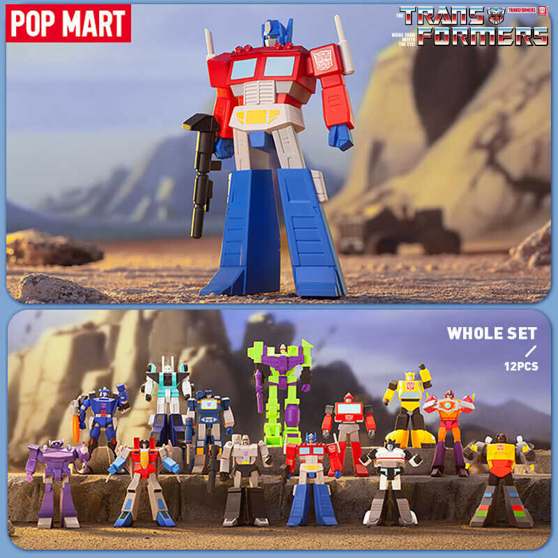 POP MART TRANSFORMERS Generations Series Figures Blind Box*3