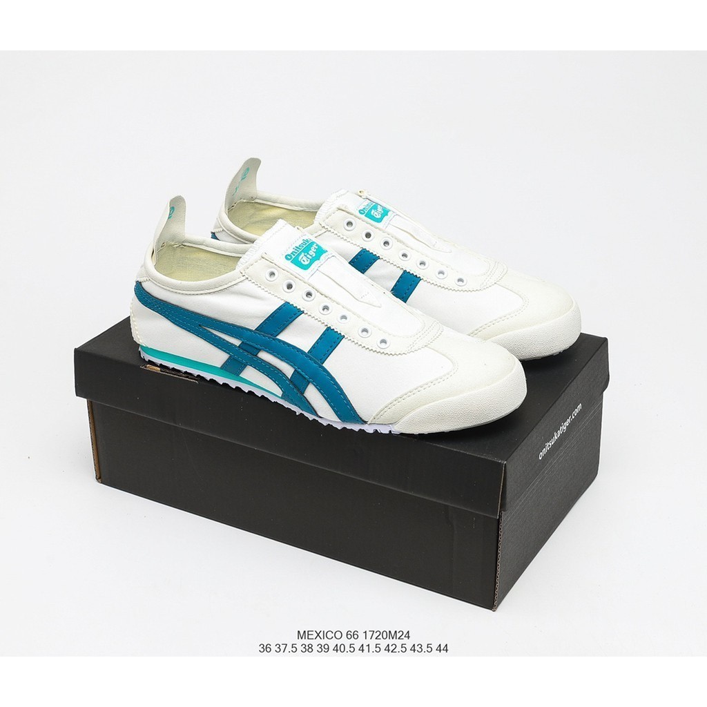 Asics Onitsuka Tiger Mexico 66 original men's shoes women's running shoes without tiger heels