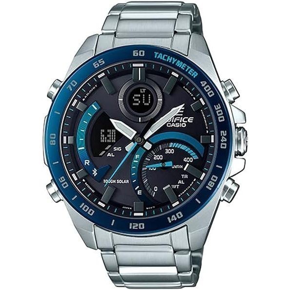 JDM WATCH   Casio Japanese Edifice ECB-900YDB-1BJF ECB-900YDB-1B Eco-Drive Smart Racing Watch
