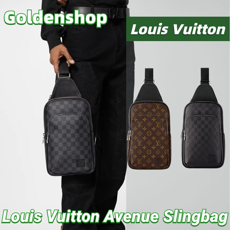 New Louis Vuitton Avenue Sling Bag LV Messenger Bag