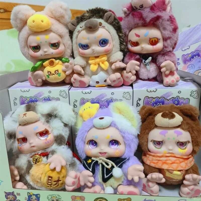 2024 Christmas gift Kimmon V2 blind Box confirmation stye * ชีววิทยา 2nd Generaion ตุ๊กตาตุ๊กตา Kimmon ให้คุณตอบ Cue ตุ๊กตา Acion รูป Home Decoraions ของเล่นเด็ก 1124
