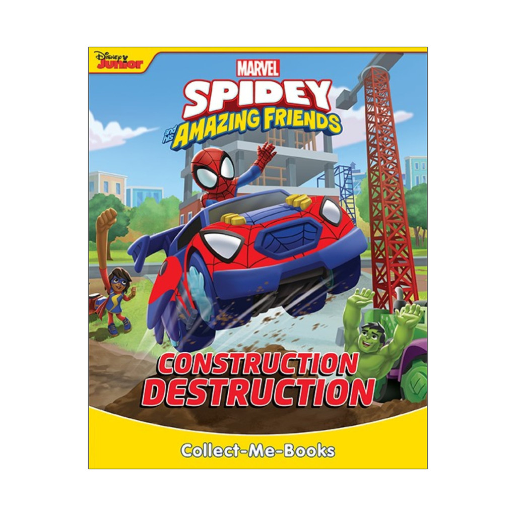 Marvel Spidey & เพื่อนที่น่าตื่นตาตื่นใจในการก่อสร้างหนังสือนิทานเพื่ออ่าน